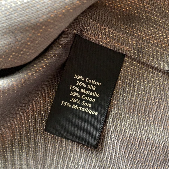 Elizabeth and James Dolman Sleeve Batwing Gold Top - Picture 7 of 11